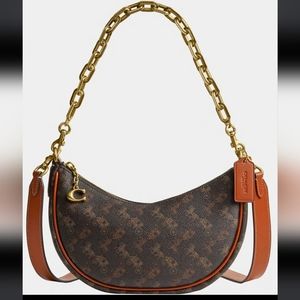 Coach Mira Shoulder & Crossbody Bag in B4/Truffle